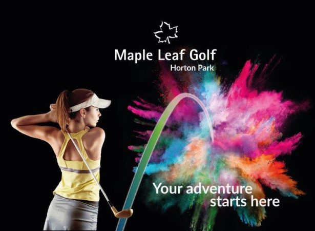 Maple Leak Golf Logo